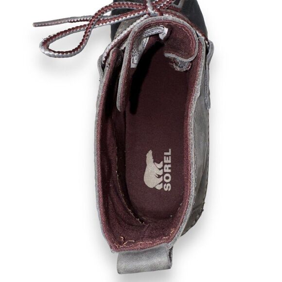 Sorel Out 'N About Waterproof Duck Boots Quarry NL2133-052 Women's 6 - Picture 9 of 11